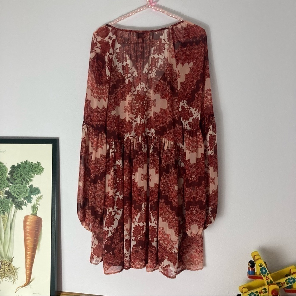 Show Me Your Mumu sheer Sienna Swing dress size M - Picture 13 of 16